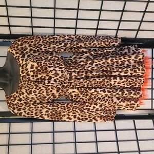 umgee leopard print dress sz S/M